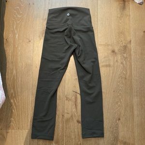 Khaki Lululemon Leggings